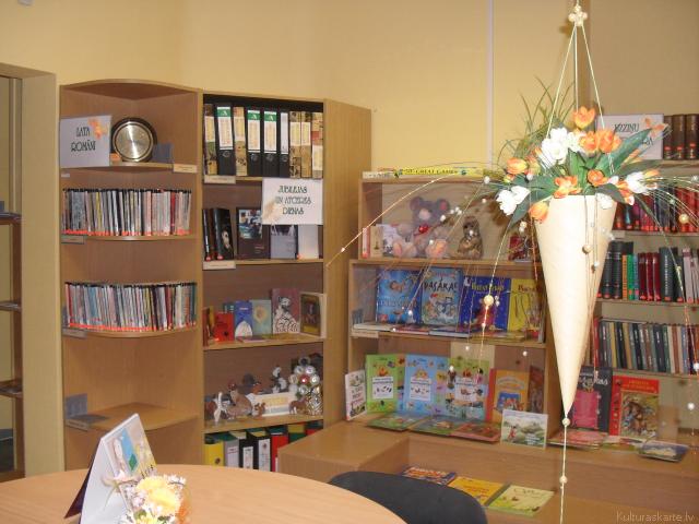 Bibliotēkas bērnu stūrītis
